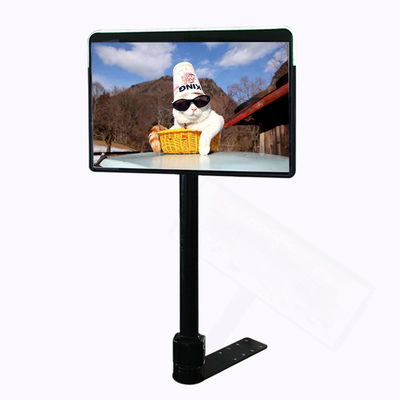 24 tommers tosidig LCD -skjerm med Stand & HDMII/VGA/USB -innganger