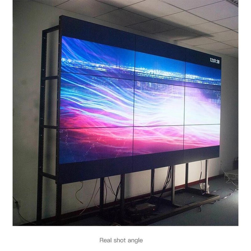 LCD-videovegg med smal ramme