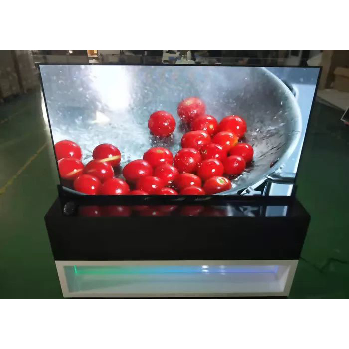 Gjennomsiktig OLED-skjermkiosk